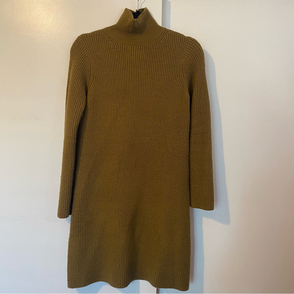 SOLD Knit Zara Olive Dress